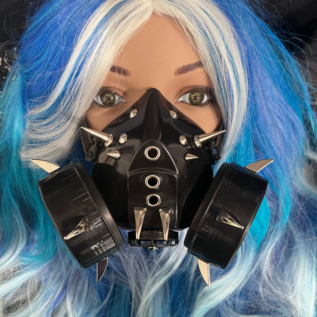 Venomous Asteroid Cybergoth Gas Mask