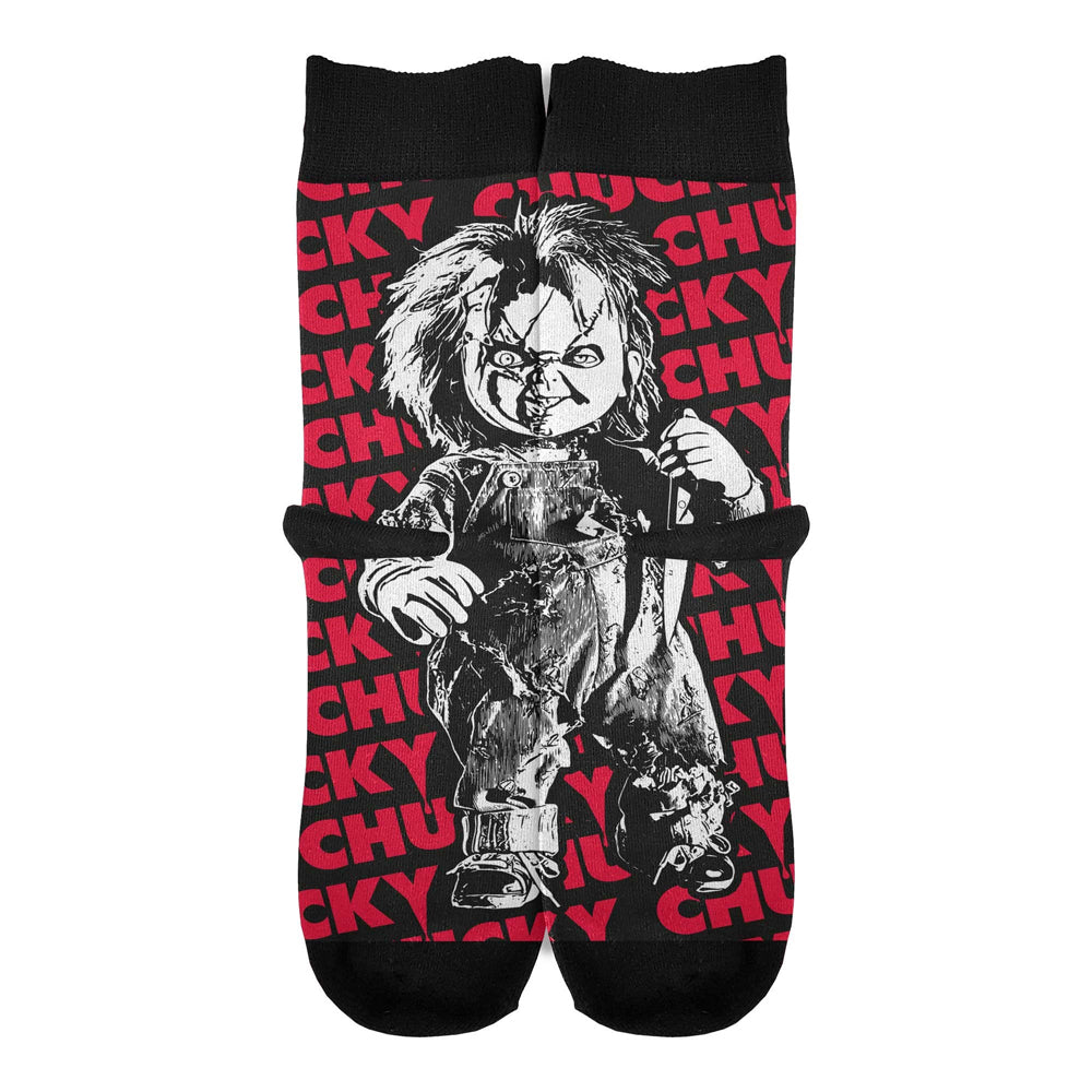 Child's Play Chucky Horror Socks