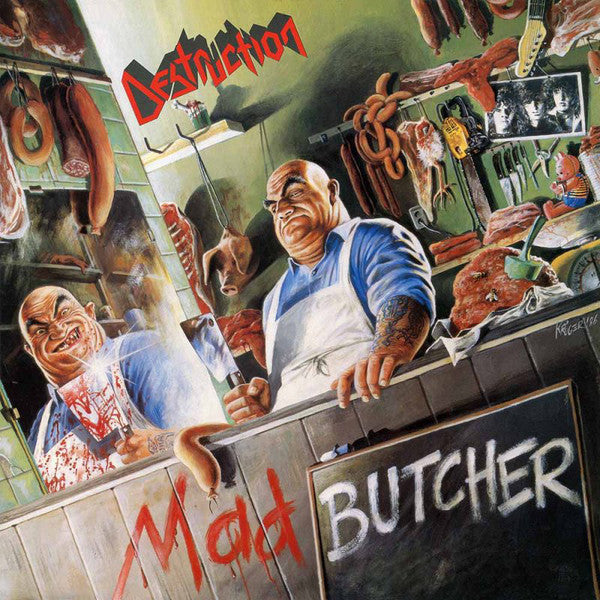 DESTRUCTION Mad Butcher EP Vinyl 1987