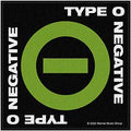 TYPE O NEGATIVE Negative Symbol Patch