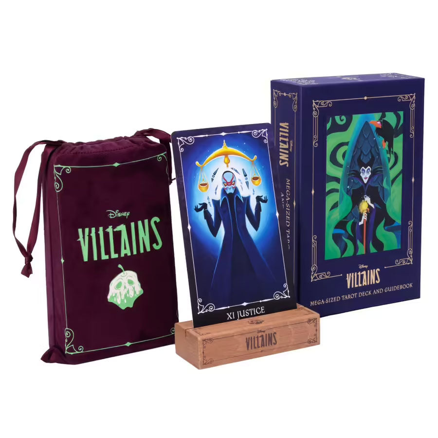 Disney Villains Tarot Deck and Guidebook: Mega-Sized