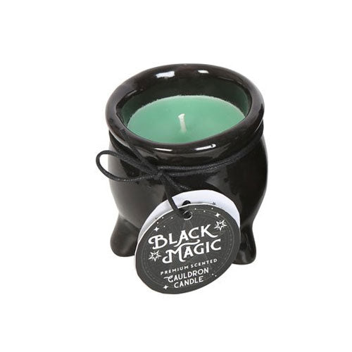 Black Magic Cauldron Soy Wax Candle - Prosperity