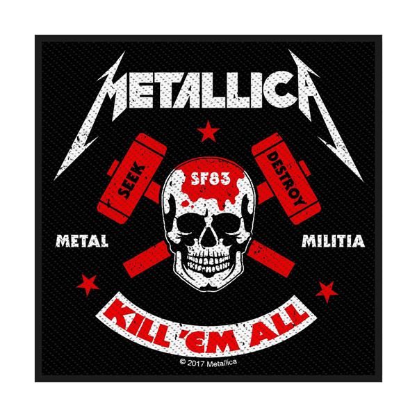 METALLICA Metal Militia Patch