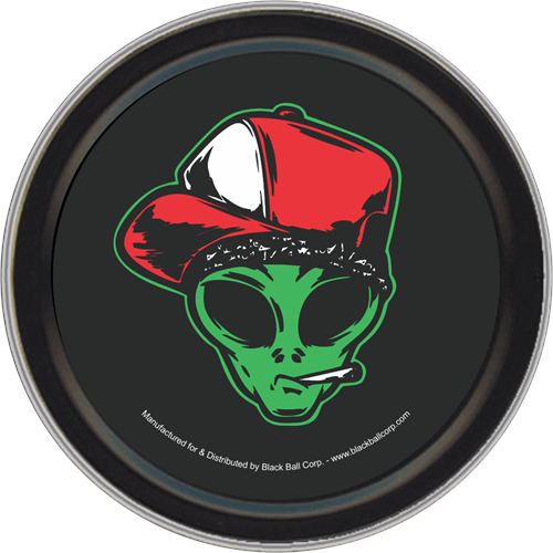 Alien Round Trinket Tin