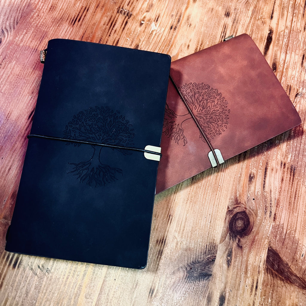 Ancestral Legacy Leather Journal - Noir