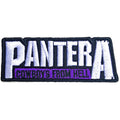 PANTERA Cowboys From Hell Woven Patch