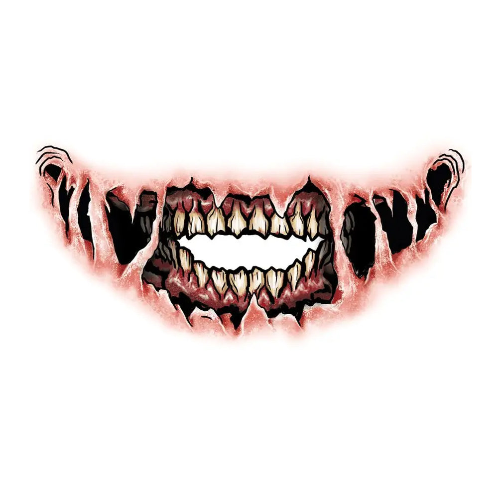 Big Mouth Kit - Zombie Decay Faux Tattoo