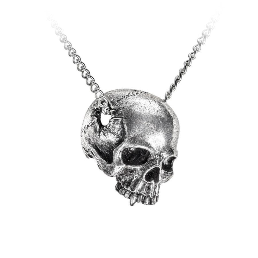 Remains Skull Pendant Necklace