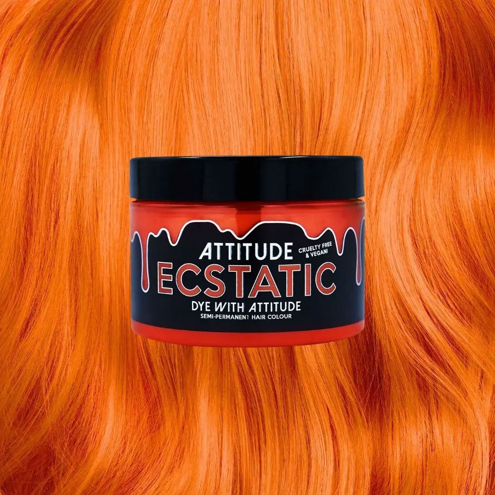 Ecstatic Orange Attitude Hair Dye