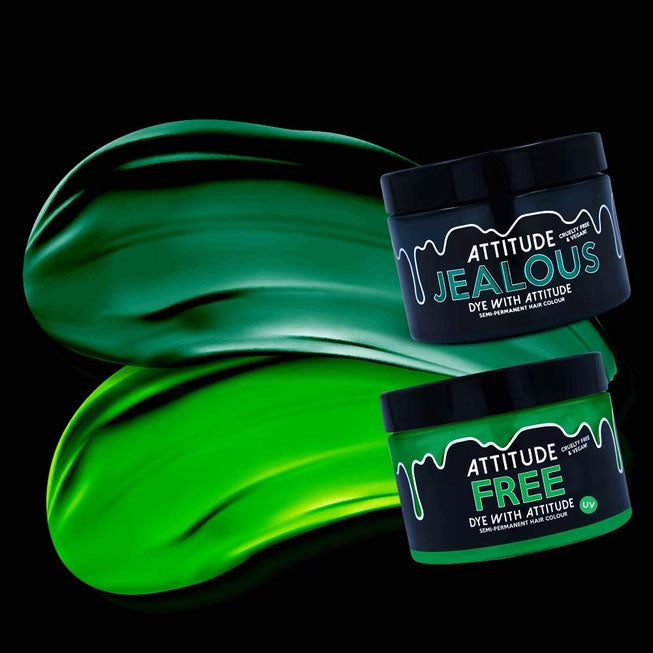 Green with Envy Attitude Hair Dye Duo
