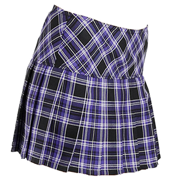 Tripp NYC Urban Elite Royal Tartan Skirt