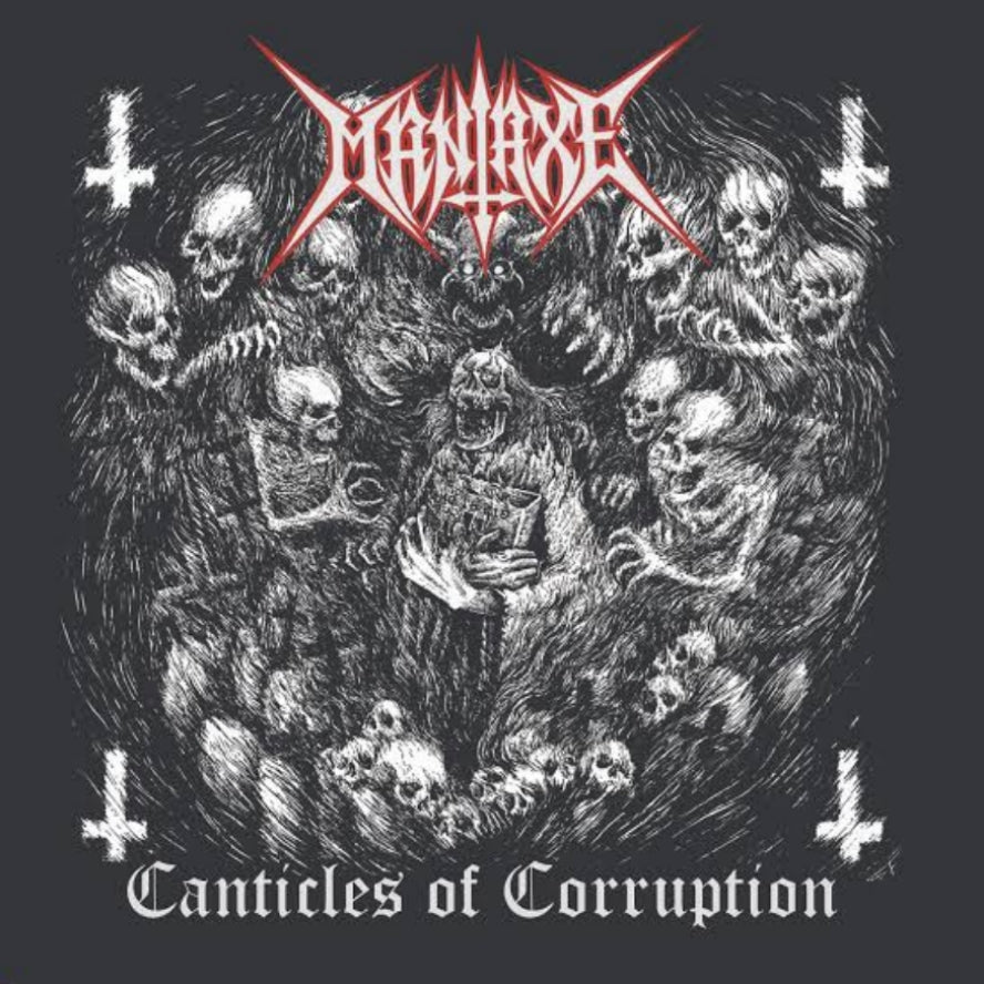 MANIAXE Canticles Of Corruption CD (2018)