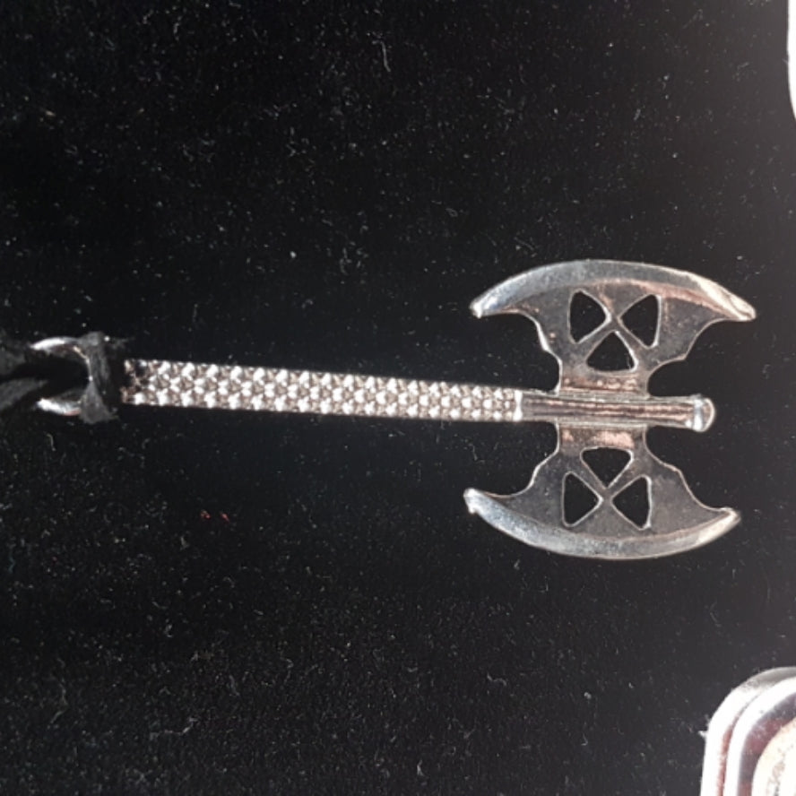 Battle Axe Pendant Necklace