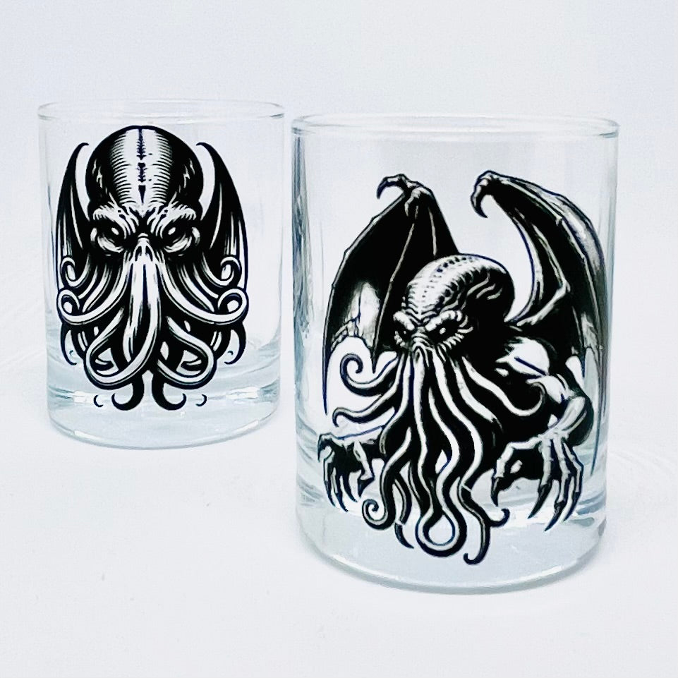 Cthulhu Roams Shot Glass