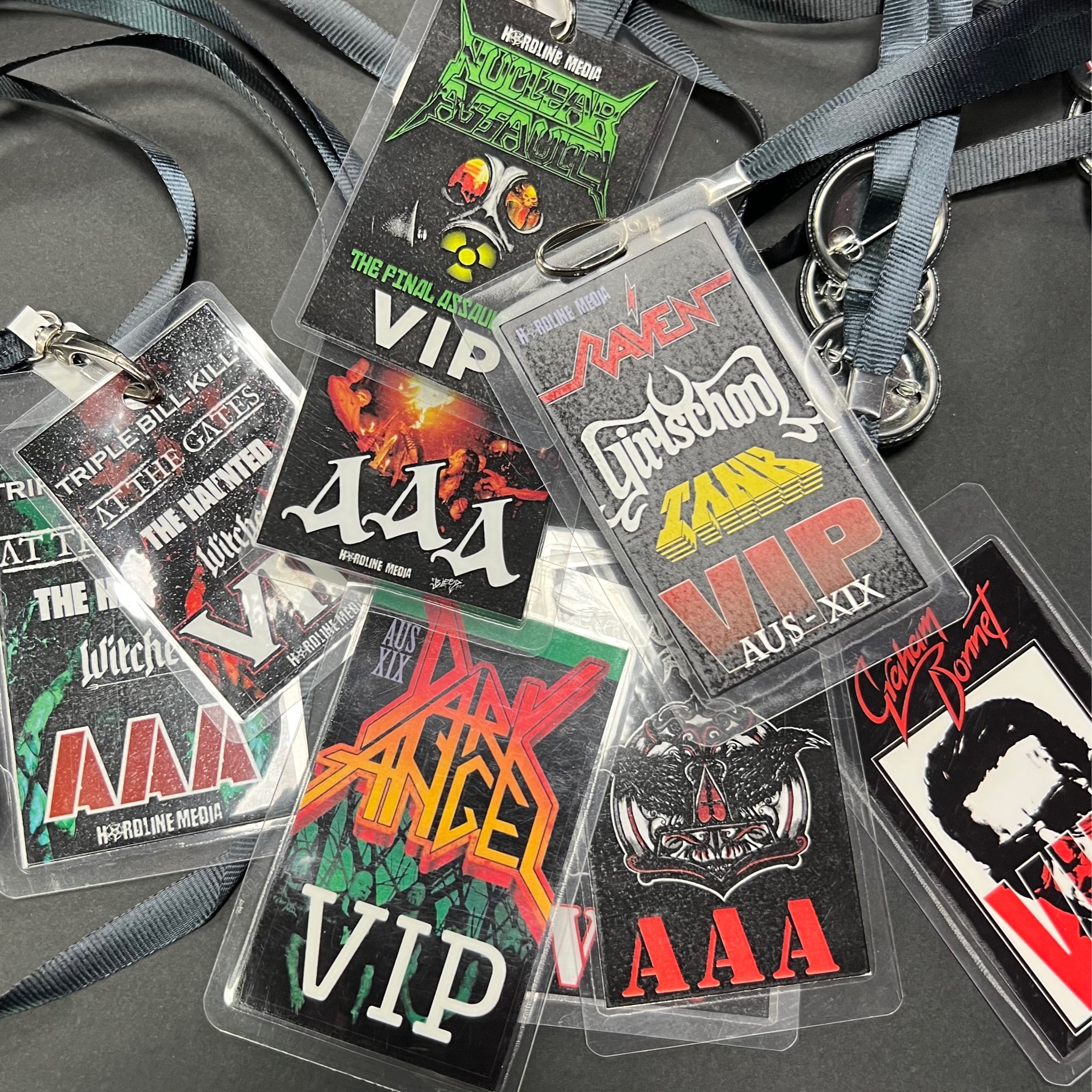 Graham Bonnet Tour Lanyard Laminate