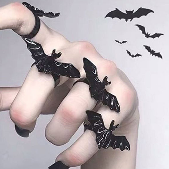 Bat Ring Black Adjustable