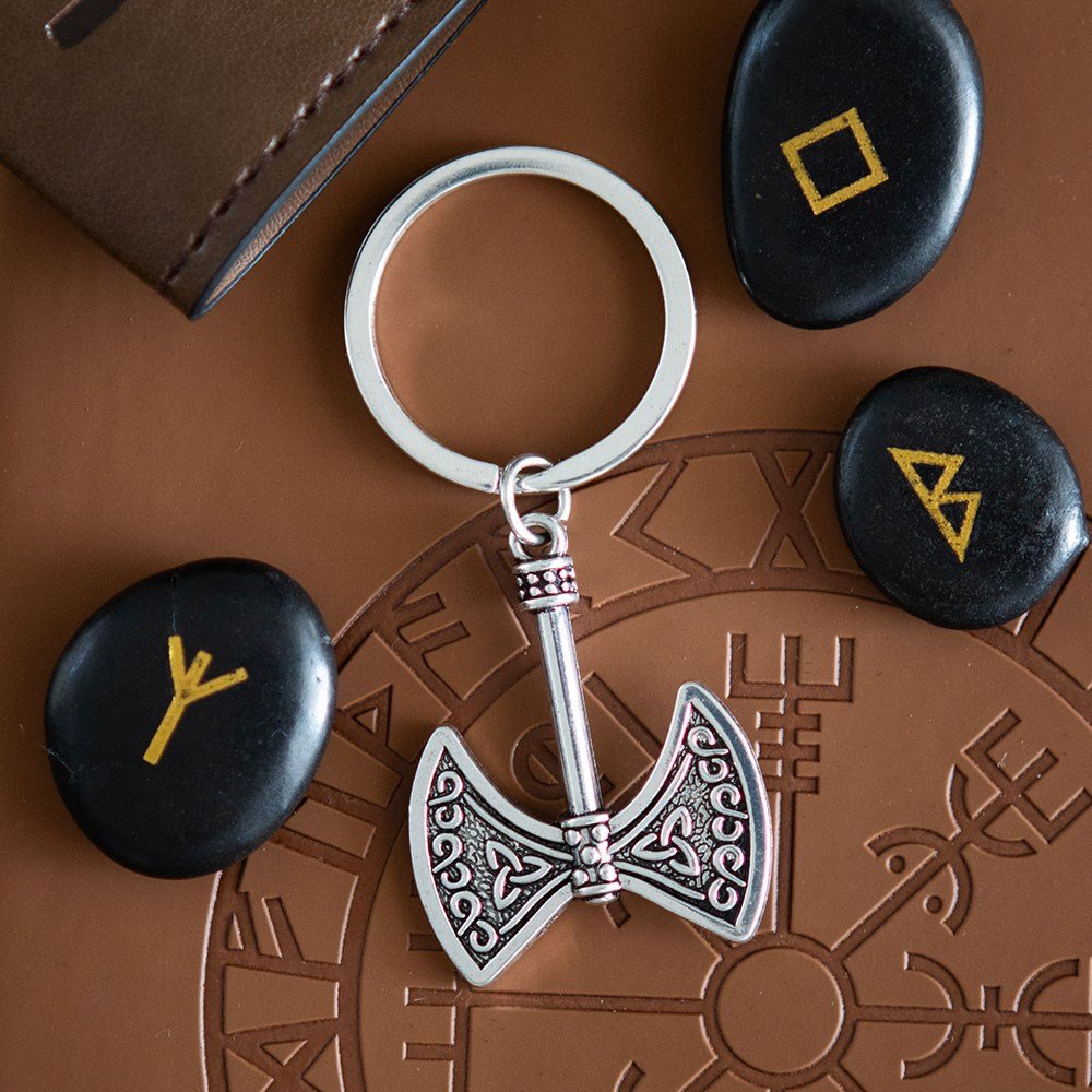 Axe of Valor Keyring
