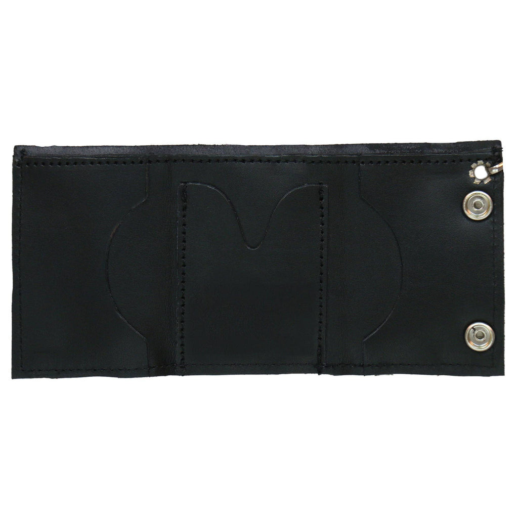 Dantes Flame Leather Wallet