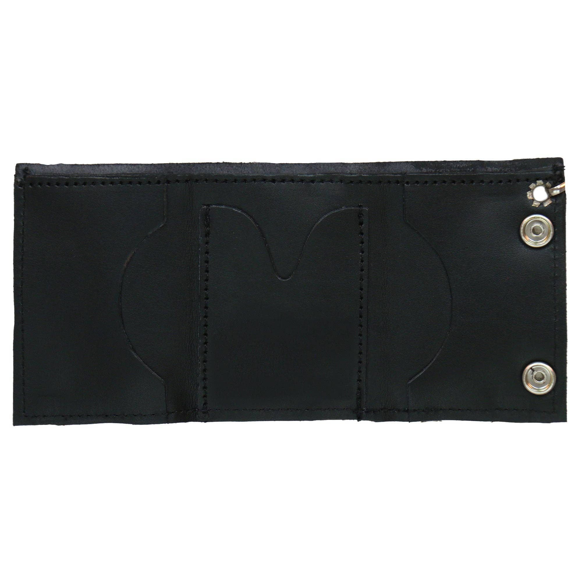 Dantes Flame Leather Wallet