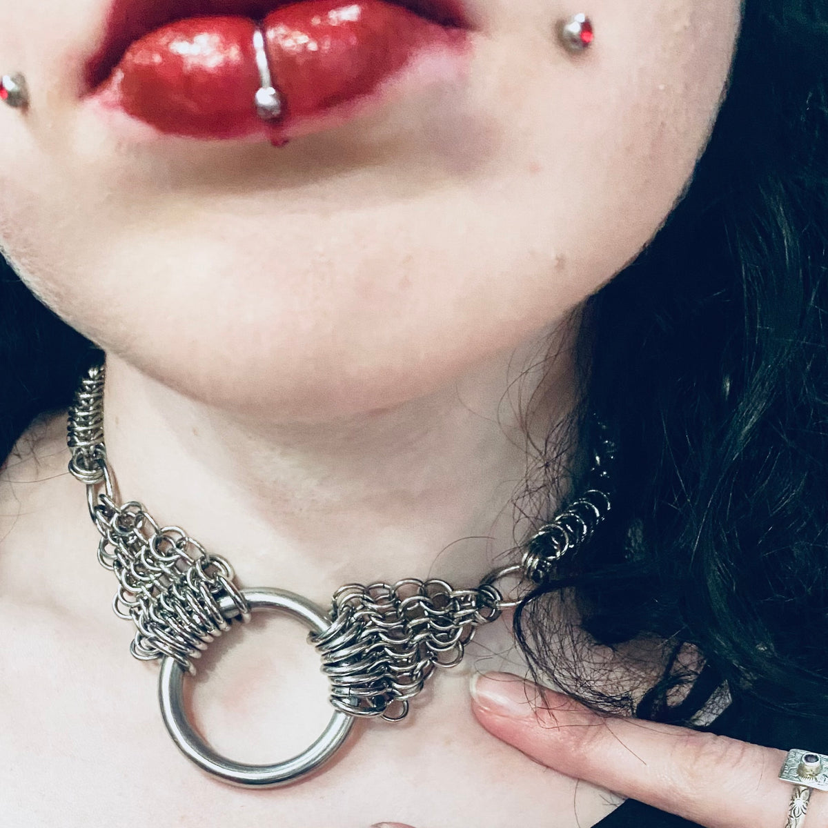 Badassery Chainmaille Collar