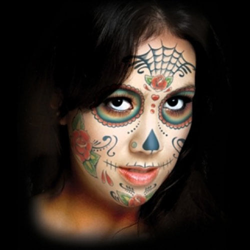 Make-up Tattoo Sugar Skull
