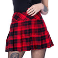 Zorya Scarlet Tartan Skirt