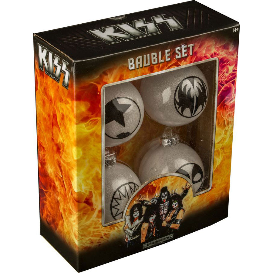 KISS Xmas Bauble Set