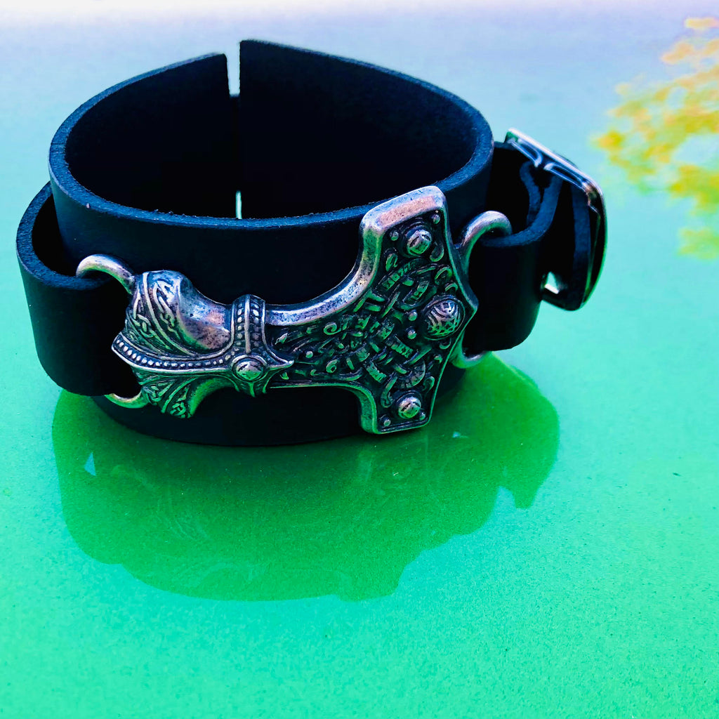 Thunder Hammer Wrist Cuff By Alchemy