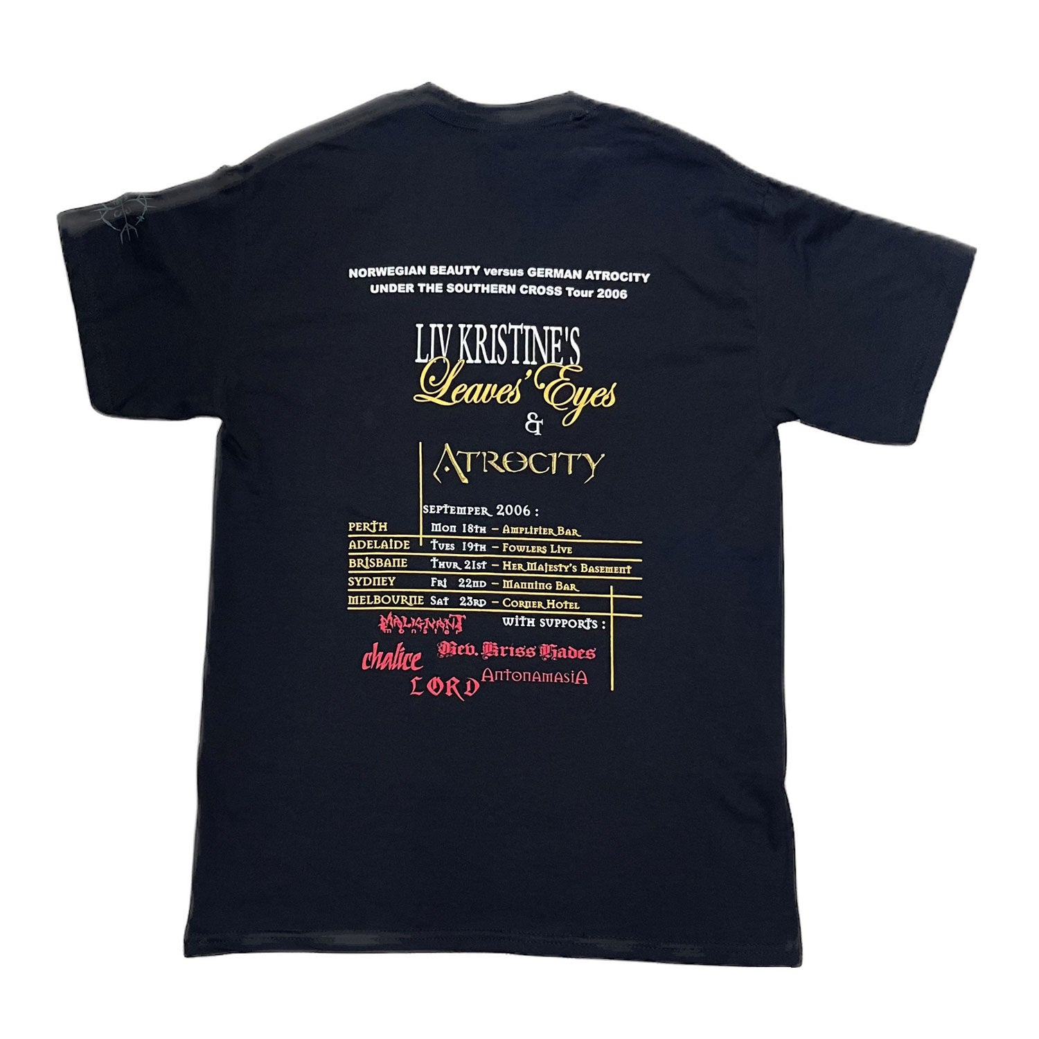 LEAVES EYES/ ATROCITY Liv Kristines Tour Tee