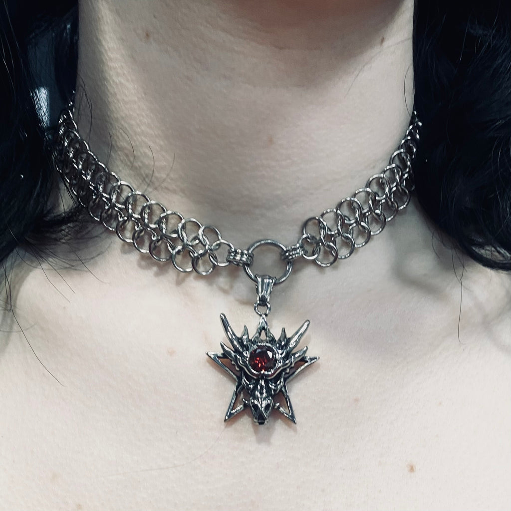 Dragon Armoured Choker