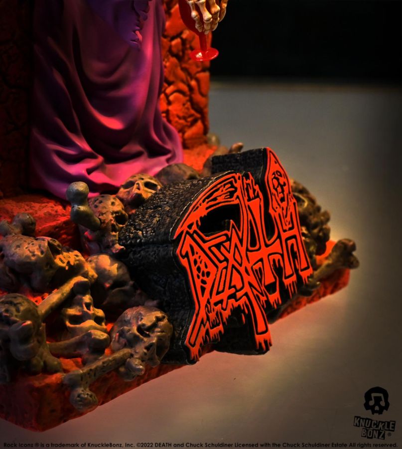 DEATH Scream Bloody Gore Statue