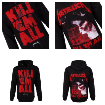 METALLICA Kill Em All Hoodie