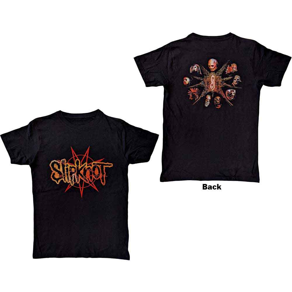 SLIPKNOT The End So Far Pentagram Tee (Backprint)