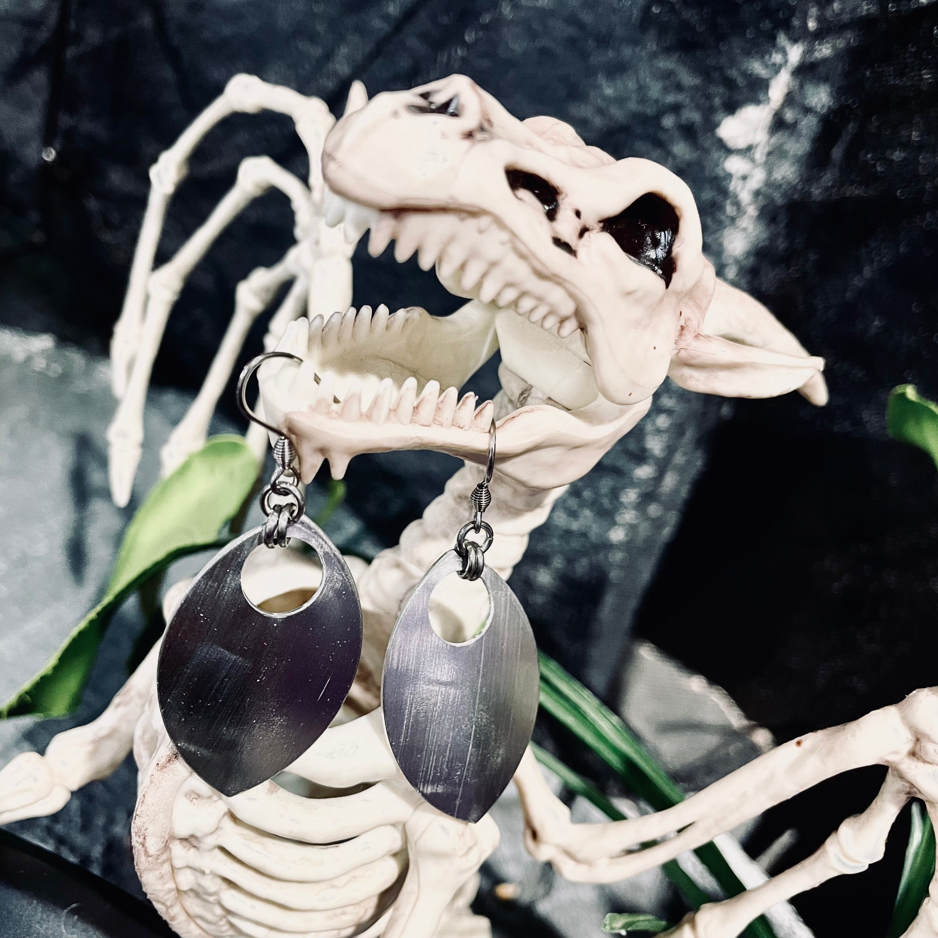 Large Elven Scale Earrings