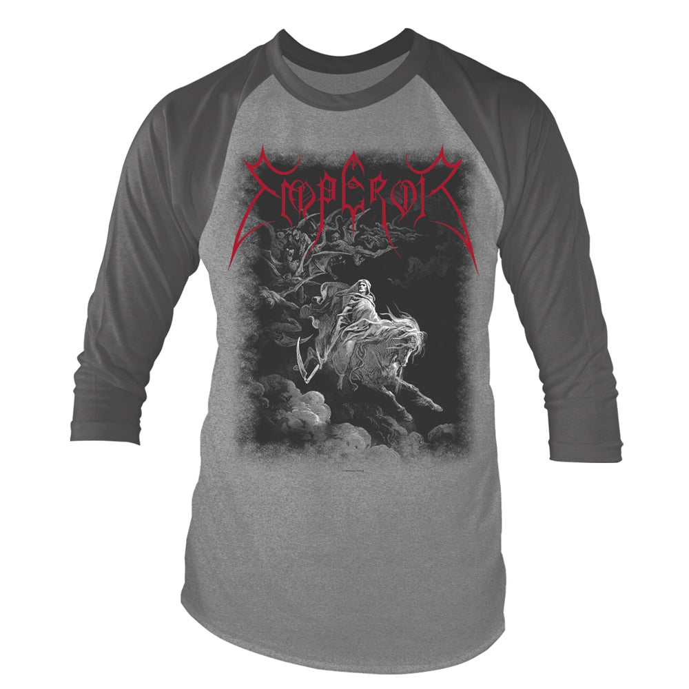 EMPEROR Rider Grey Raglan Tee