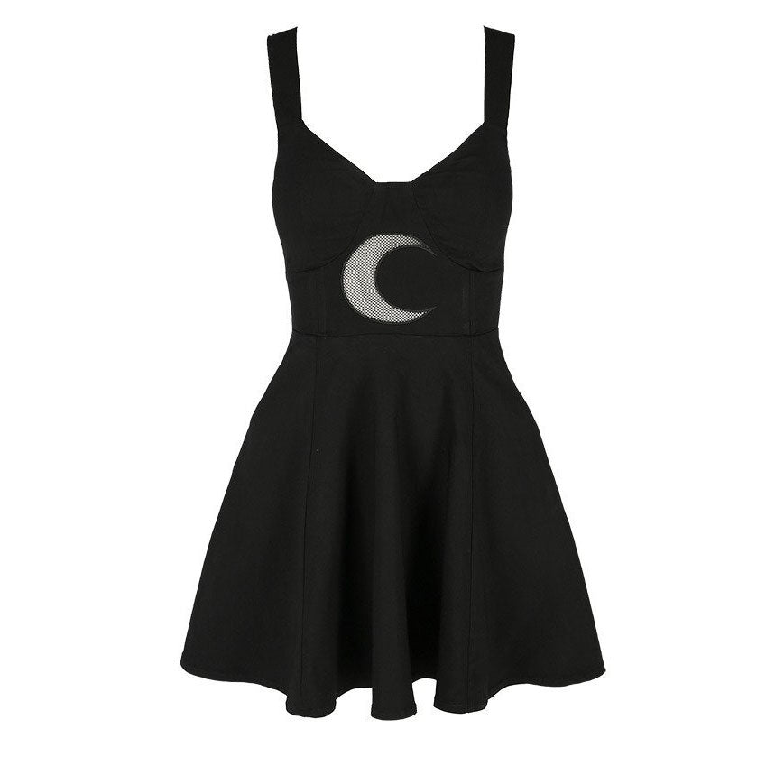 Moon Cut Out Dress