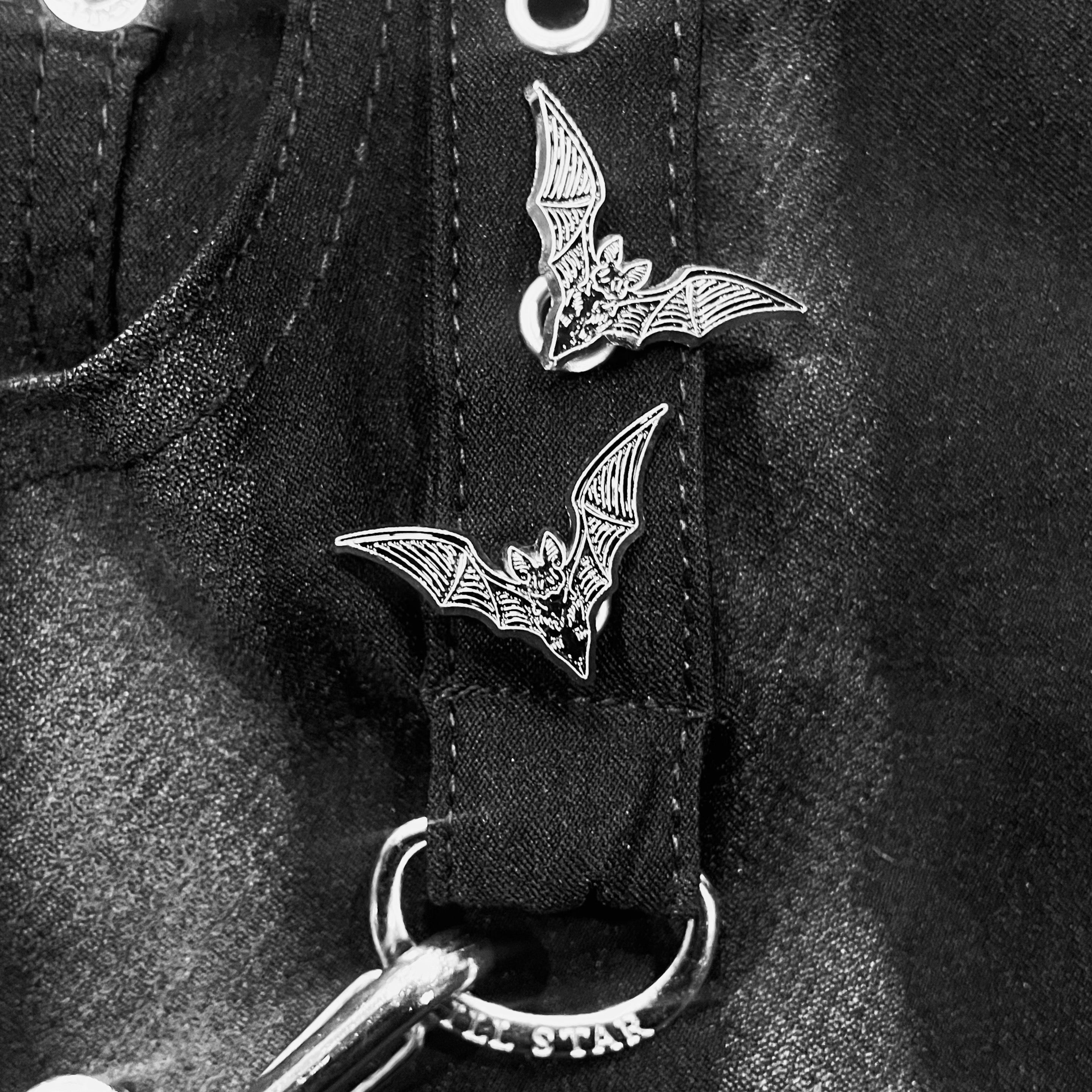 Night Stalker Bat Enamel Pin