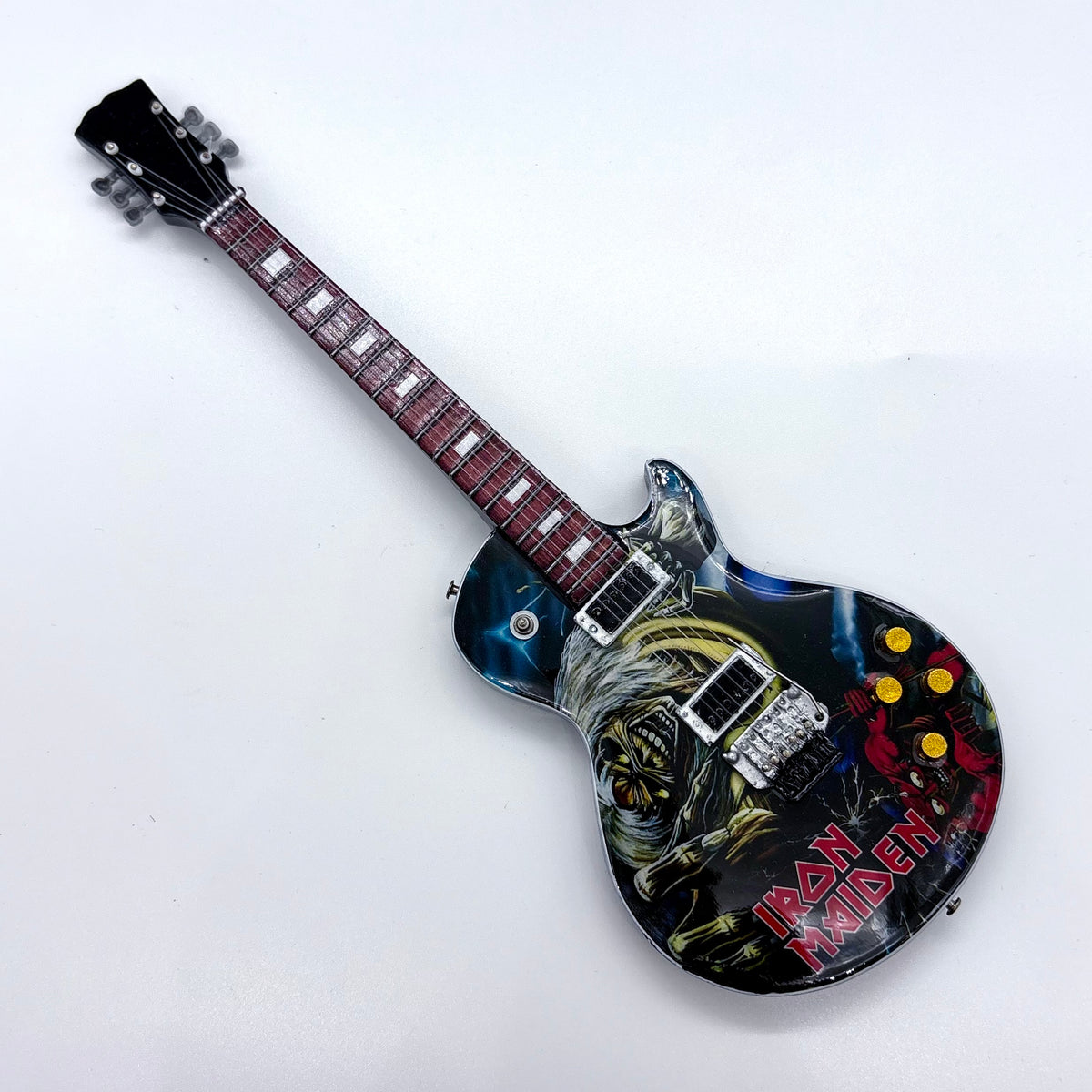 IRON MAIDEN Number of the Beast Mini Replica Guitar
