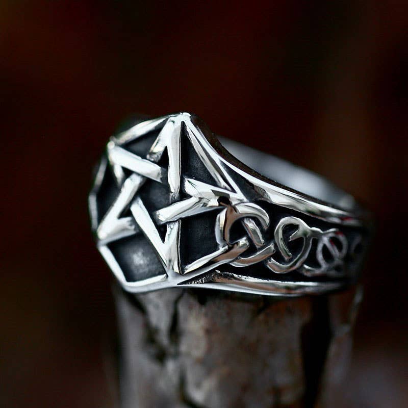 Pagan Paths Penta Knot Ring