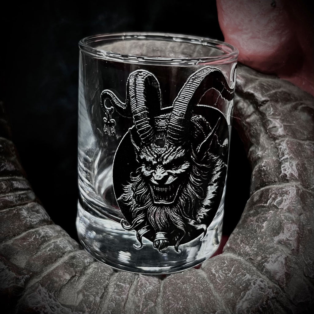 Krampus Seeks Shot Glass