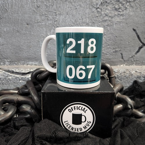 Squid Game Numbers Mug