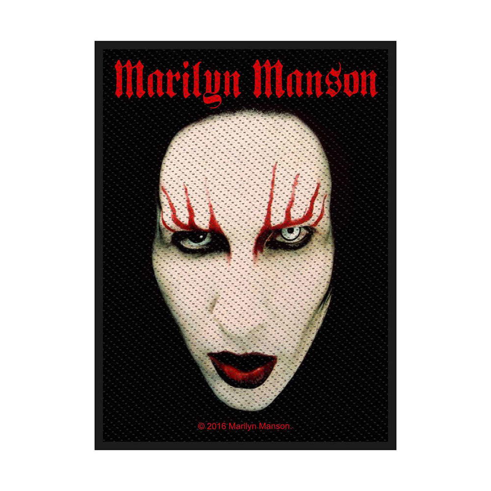 MARILYN MANSON Portrait Patch