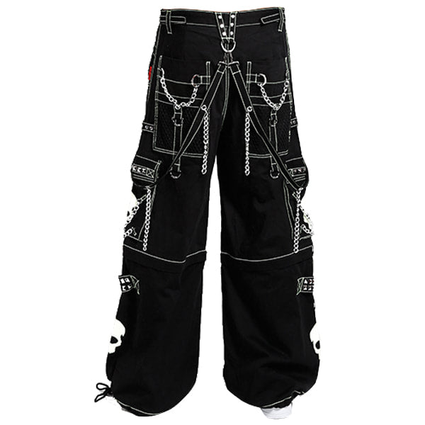 Tripp NYC Skull 'Em All Pants - Black/White