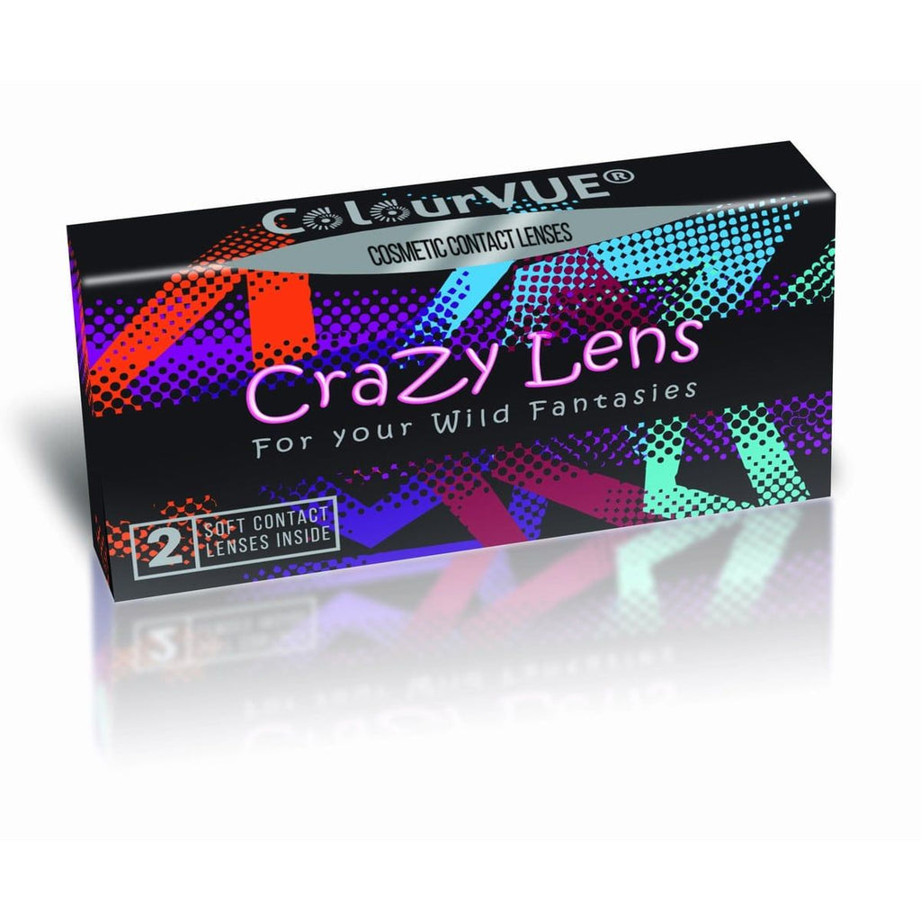 Blind White Contact Lenses