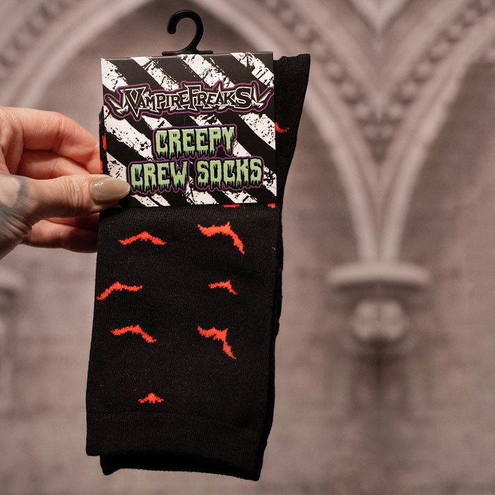 Bloodbat Crew Socks