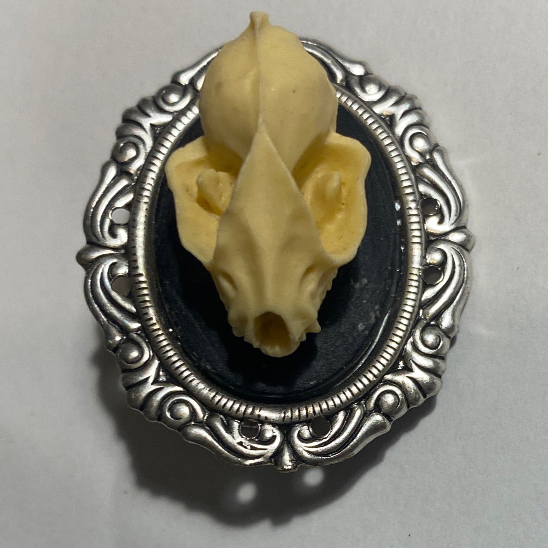 Nightwatcher Bat Brooch (Free Choker)