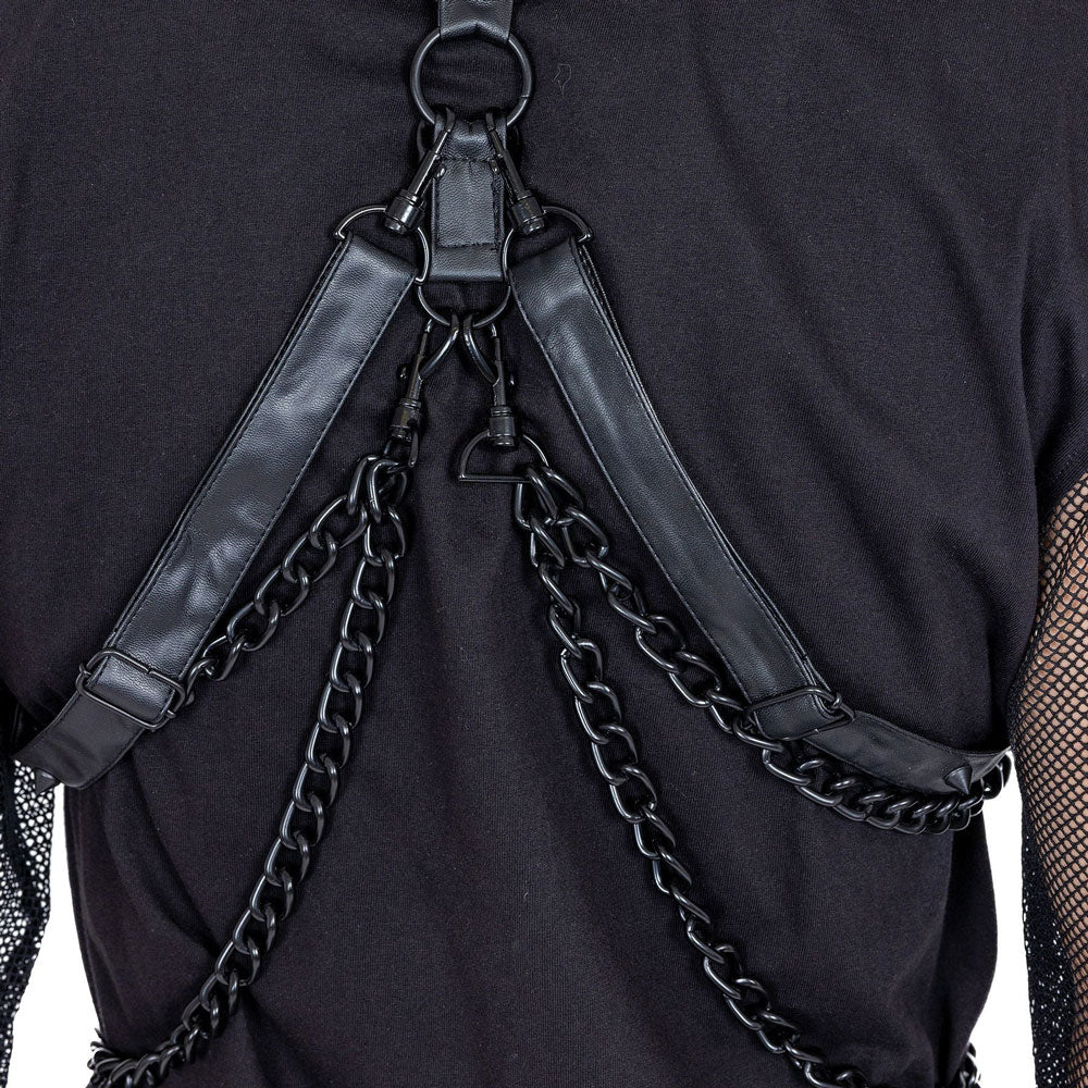 Midnight Hooded Harness