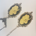 Mistress Dia De Los Muertos Cameo Necklace