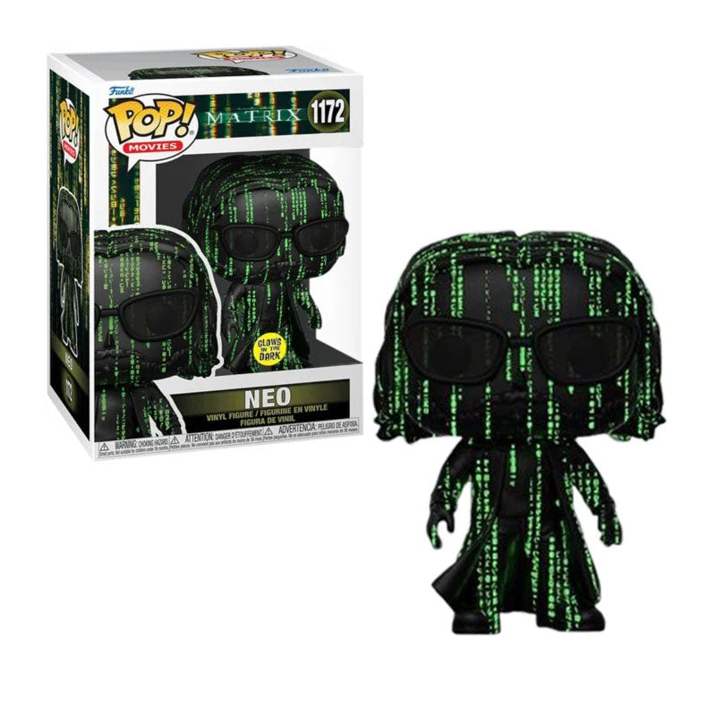 Matrix Resurrections - Neo in the Matrix Glow US Exclusive Pop!