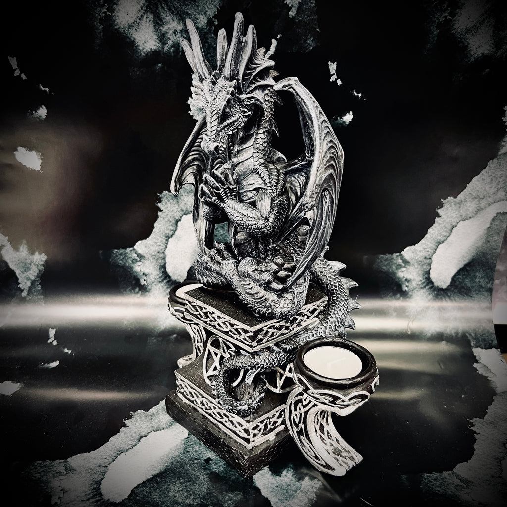 Quiescence Dragon Candle Holder